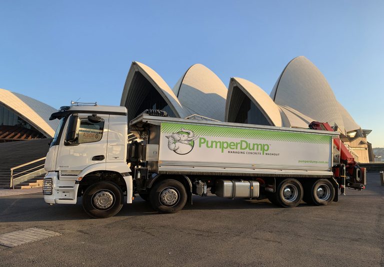 Pumperdump - concrete waste solved